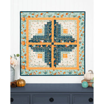 Log Cabin Wall Hanging Kit - I Love Fall Most Of All