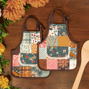 Apron Hot Pads Kit - Makes 2 - Acorn Hollow