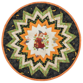 Point of View Folded Star Table Topper Kit - Ghoul Friends - Cream