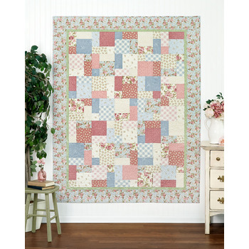 Easy as ABC and 123 Quilt Kit - Just Rosy