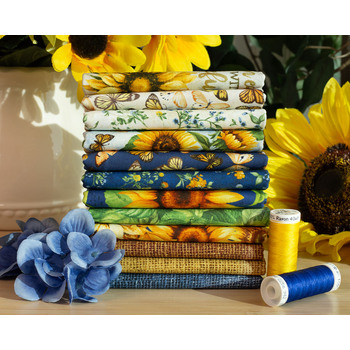 Sunflower Farm by Timeless Treasures Fabrics