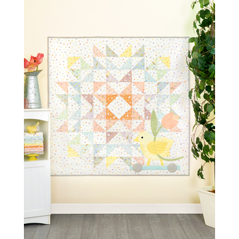 Little Chick-A-Dee quilt Kit - Little Chicks Flannel