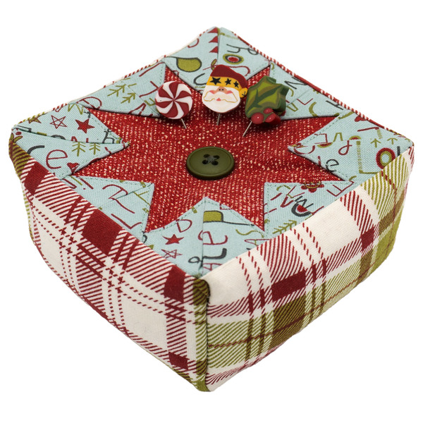 link to Folded Star Pin Cushion Kit - Chilly