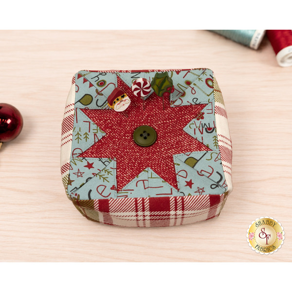 link to Folded Star Pin Cushion Kit - Chilly
