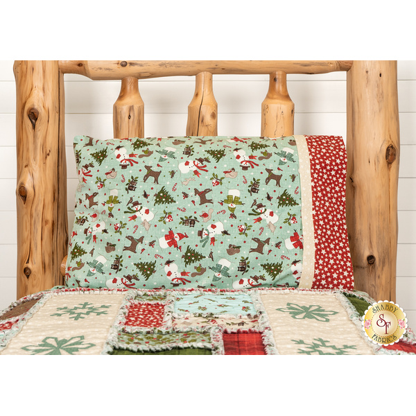 link to Magic Pillowcase Kit - Snowtop Mountain Flannel - Standard Size - RESERVE