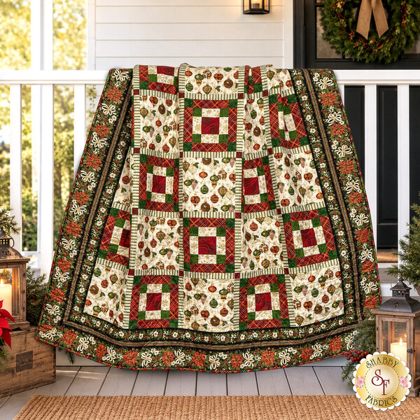 link to Holiday Patchwork Quilt Kit