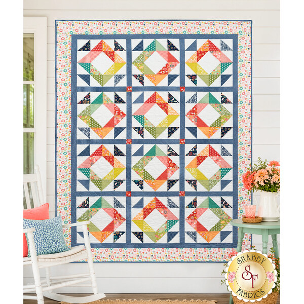 link to Mosaic Diamonds Quilt Kit