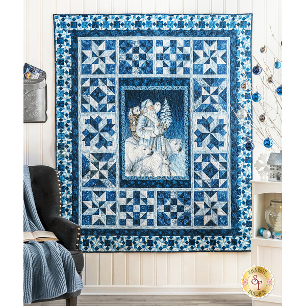 link to Father Christmas Patchwork BOM