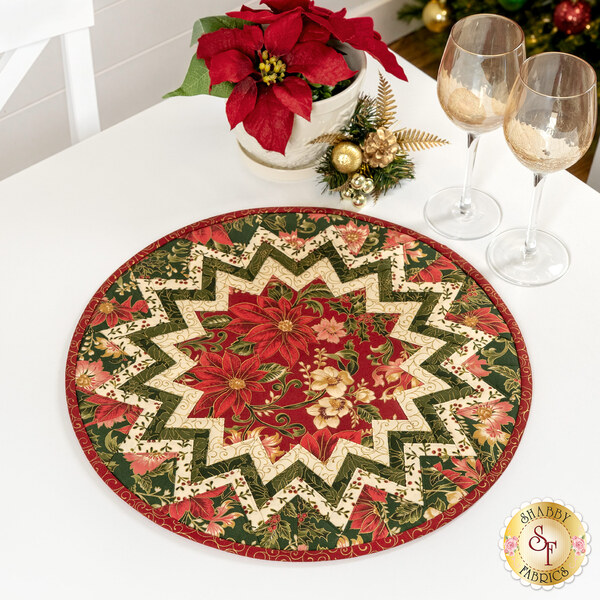 link to Point of View Folded Star Table Topper Kit - Merry Manor Metallic 2025