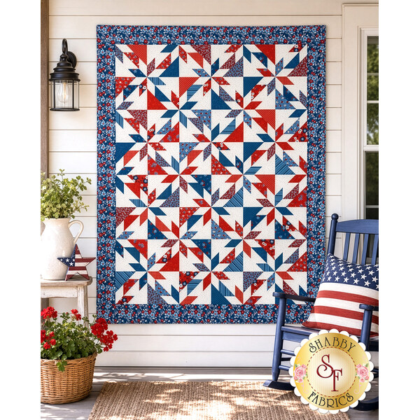 link to Playing Favorites Quilt Kit - Front Porch Charm
