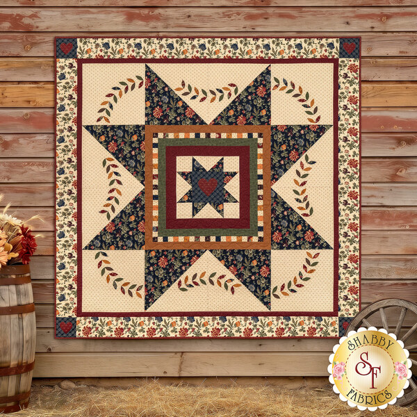 link to Prairie Star Quilt Kit - Quail Run - RESERVE
