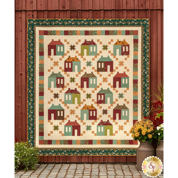 link to Maisons de Patchwork Quilt Kit - Pennyberry Farm - RESERVE