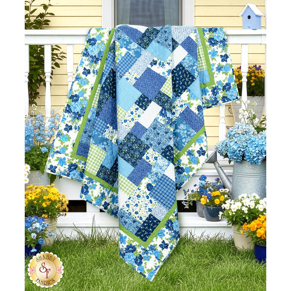 link to Easy as ABC and 123 Quilt Kit - Blueprint