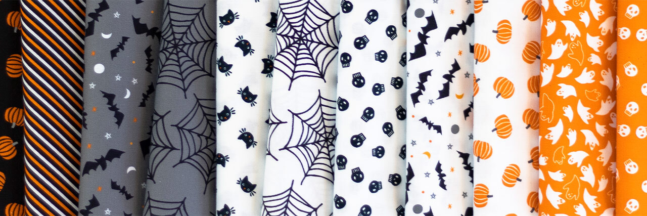 header image for Holiday Essentials - Halloween - Moda Fabrics