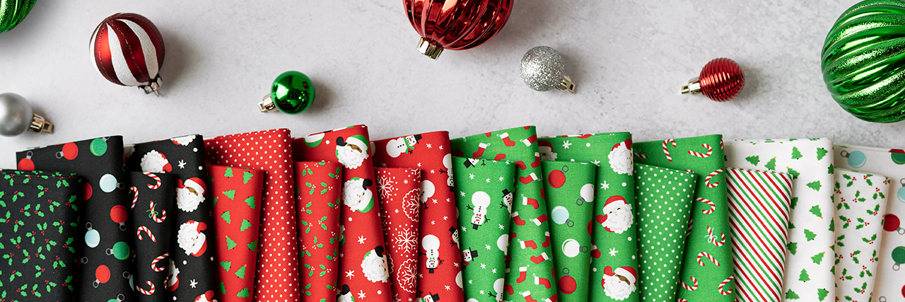 header image for Holiday Essentials - Christmas - Moda Fabrics