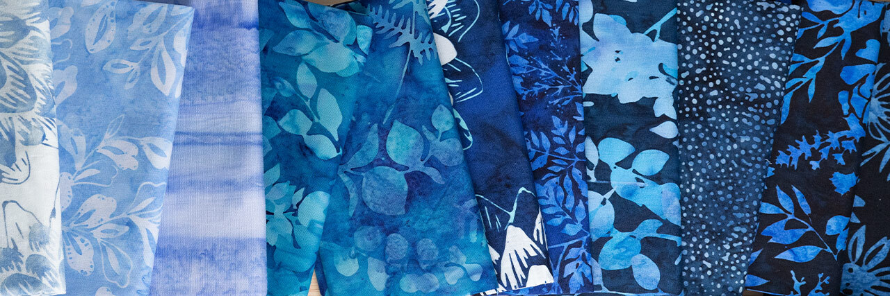 header image for Bali Batiks - Bet on Blue