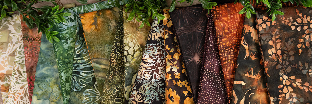 header image for Bali Batiks - Forest Floor