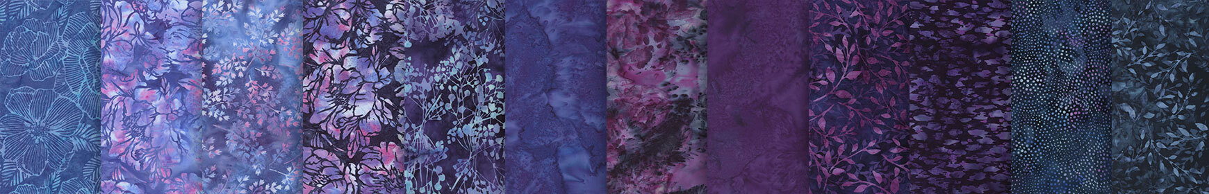 header image for Bali Batiks - Wisteria Blooms