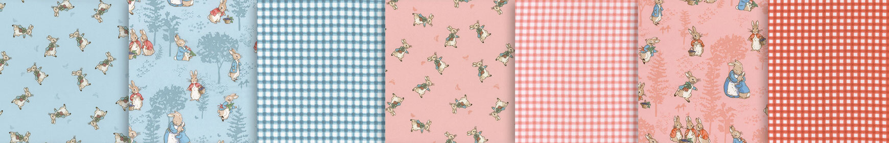 header image for The Tale of Peter Rabbit Flannel