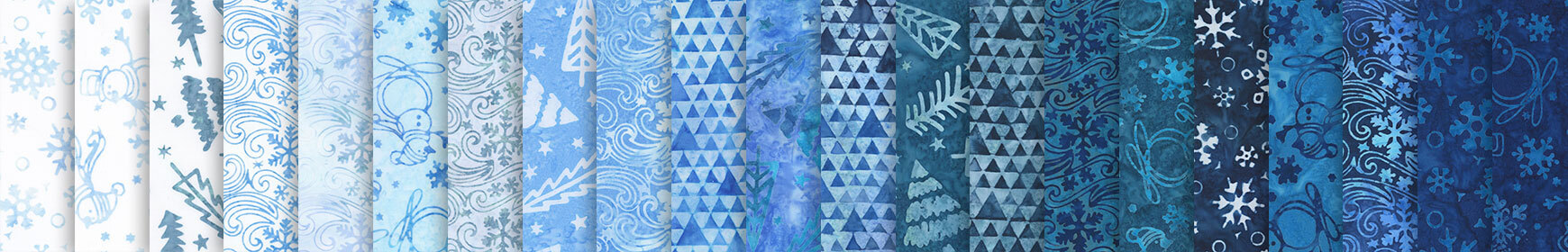 header image for Blue Frost Batiks