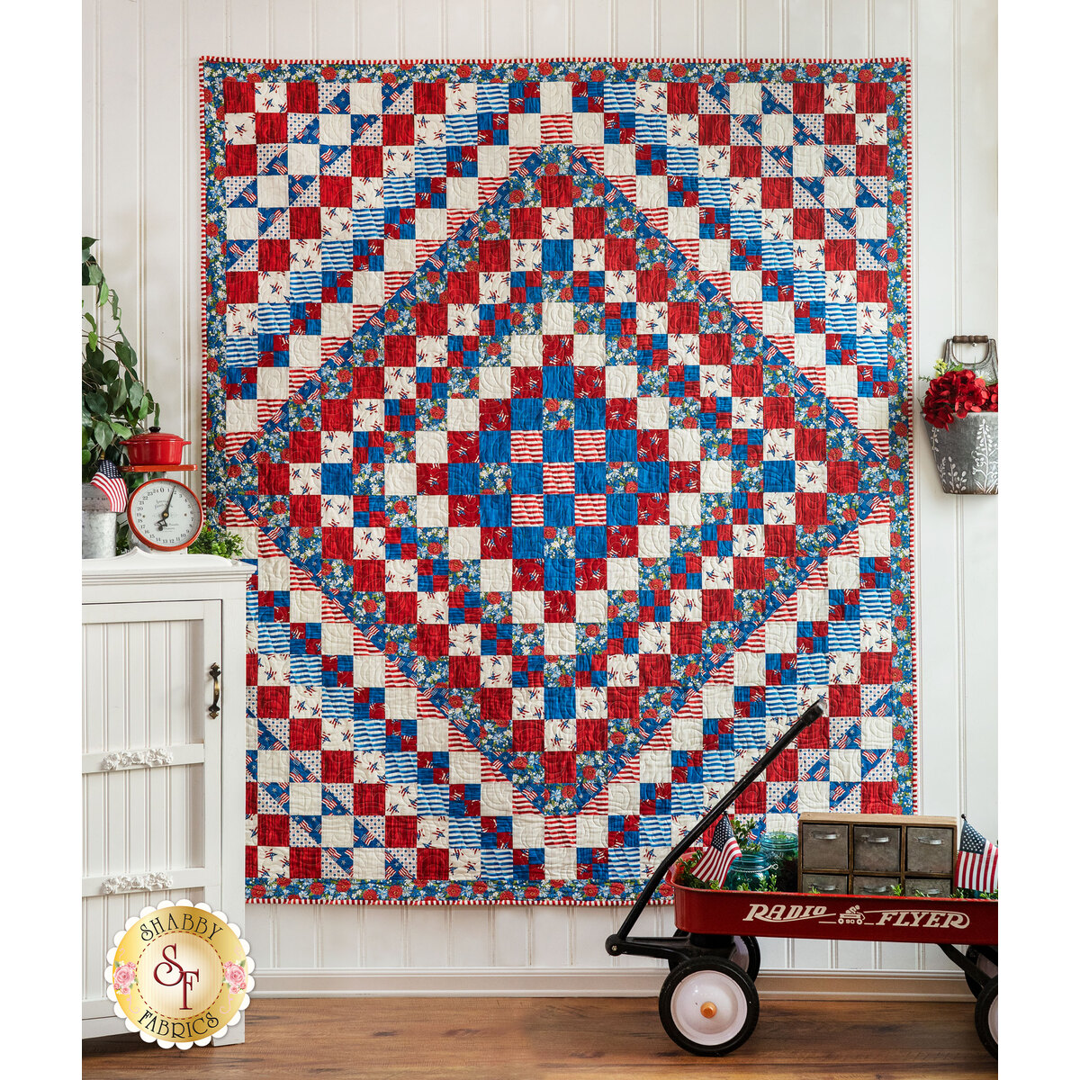Trip Around The World Quilt Kit - America the Beautiful