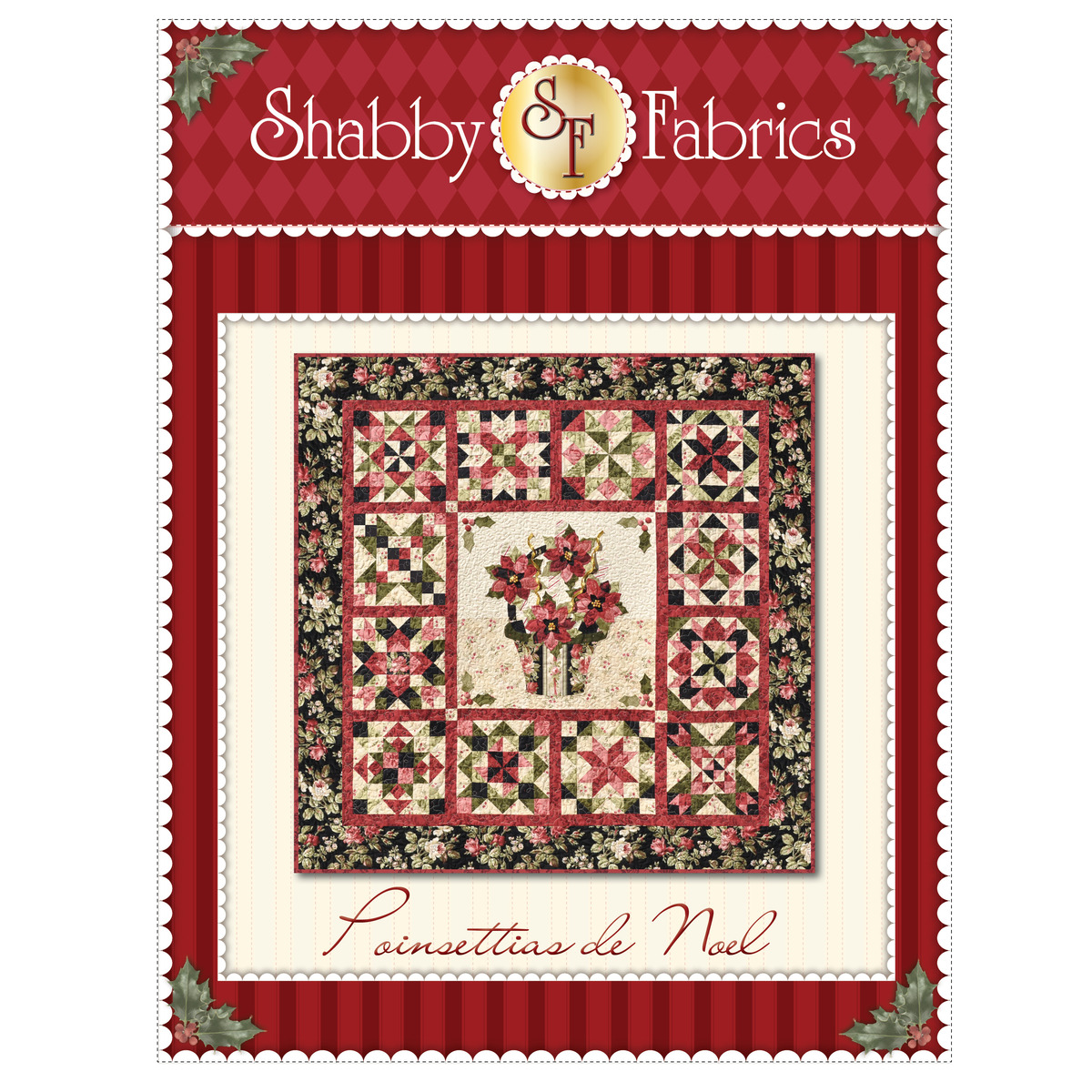 Poinsettias de Noel Pattern
