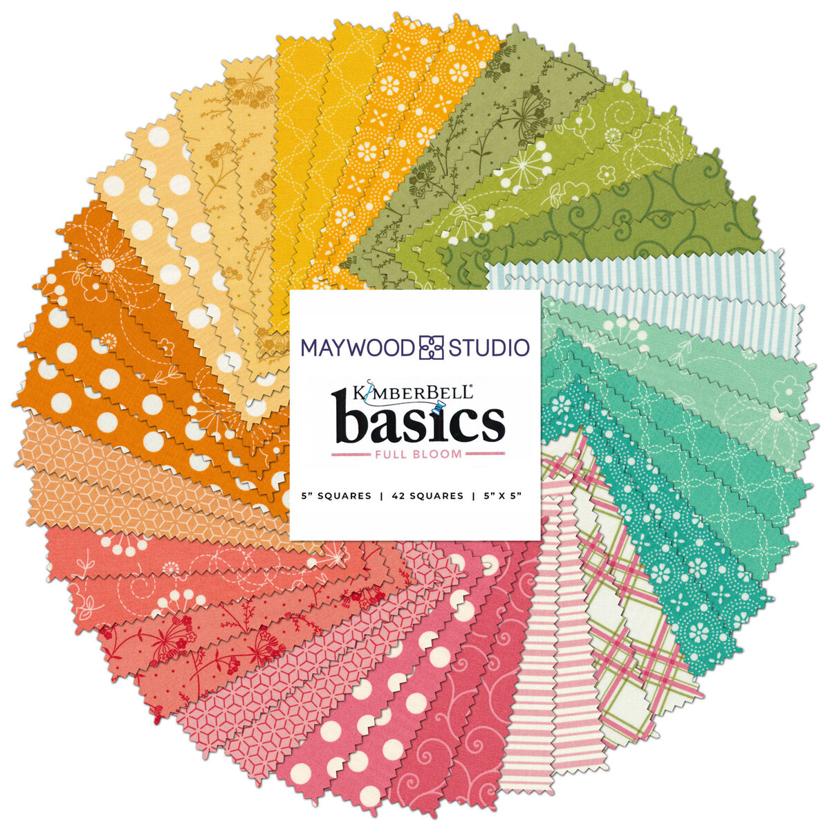 Red, White & Bloom Fat Quarter Bundle offers by Kimberbell Designs / Maywood Studios