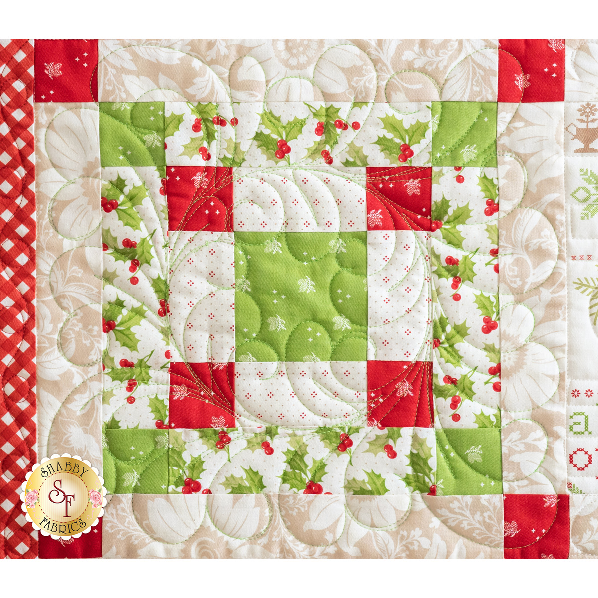 Homestead Christmas Quilt DIY QUILT KIT selling from Christmas Longhorn Collection by Quilting Treasures Fabrics 100% High Quality Cotton Fabric