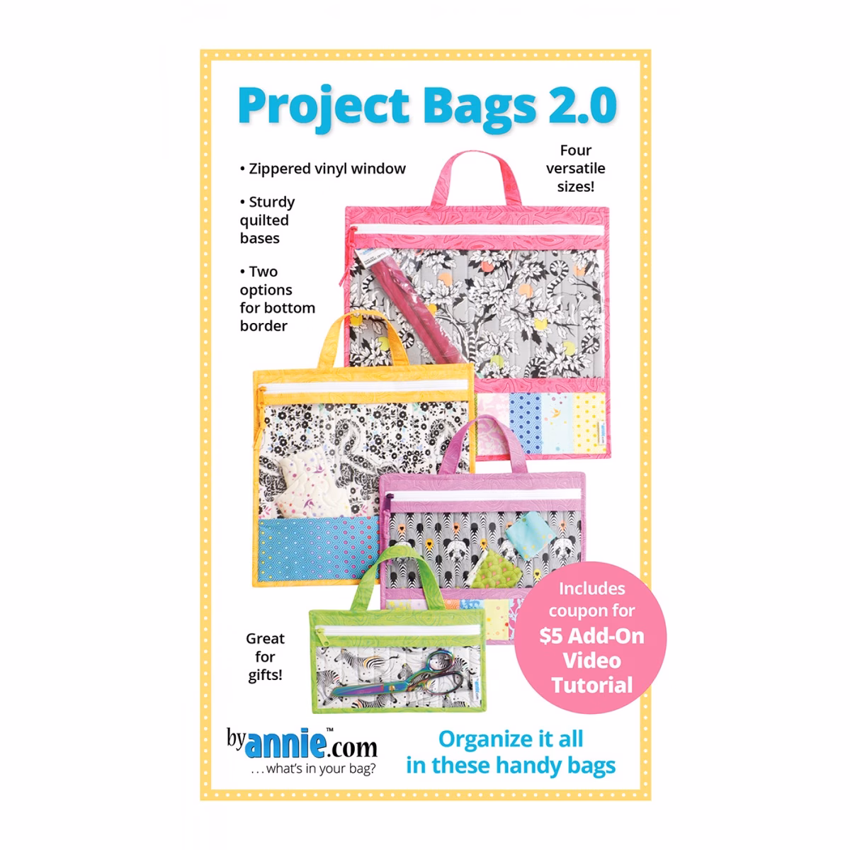Project Bags 2.0 Pattern preload zoom image