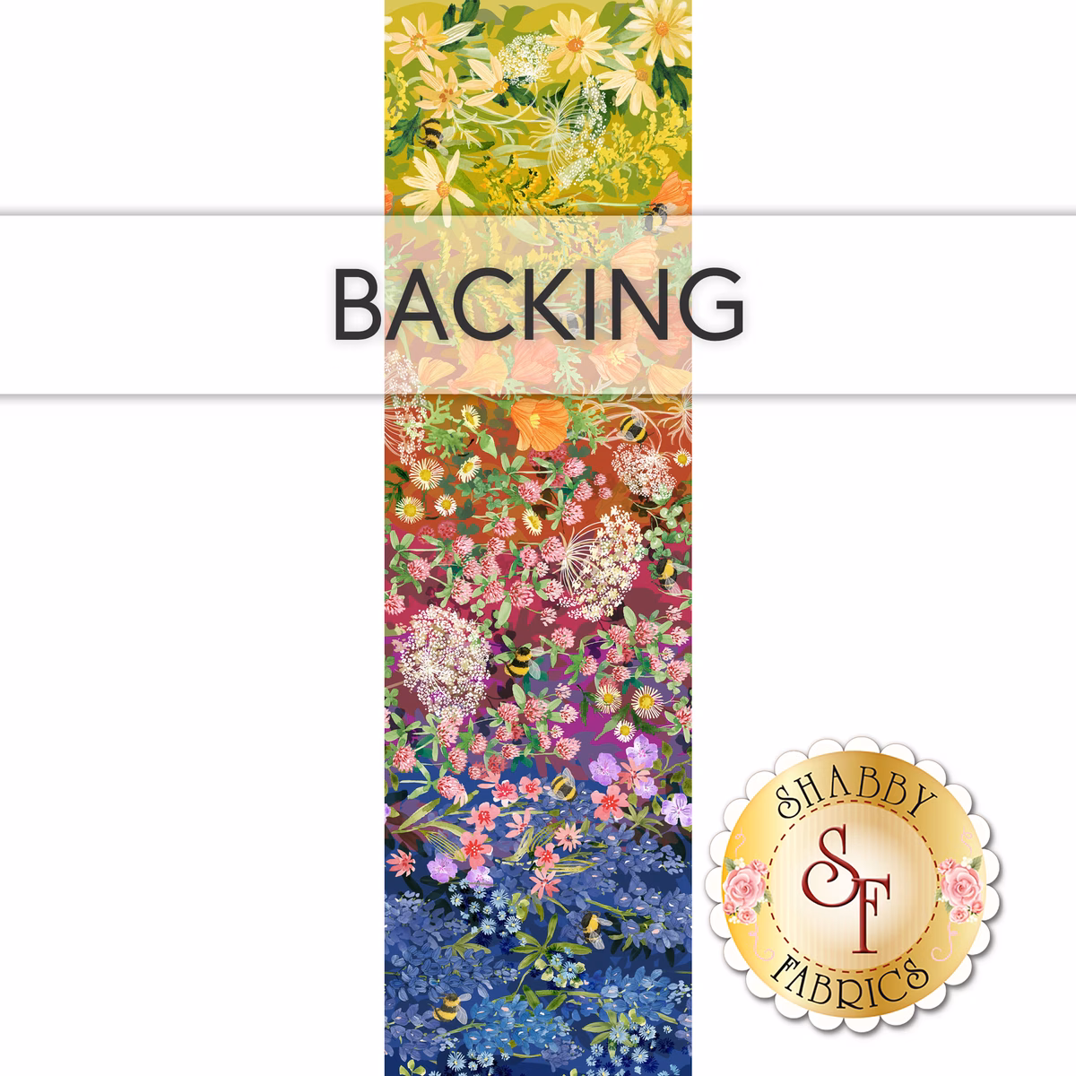  Ombre Kaleidoscope Quilt Kit - Wild Blossoms preload zoom image