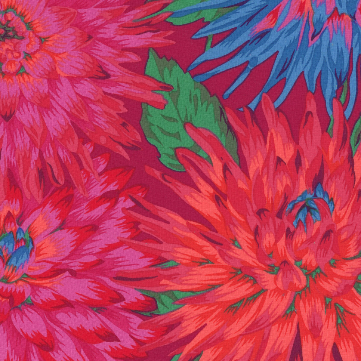 Kaffe Fassett Collective Classics Plus PWPJ054.REDXX Cactus Dahlia