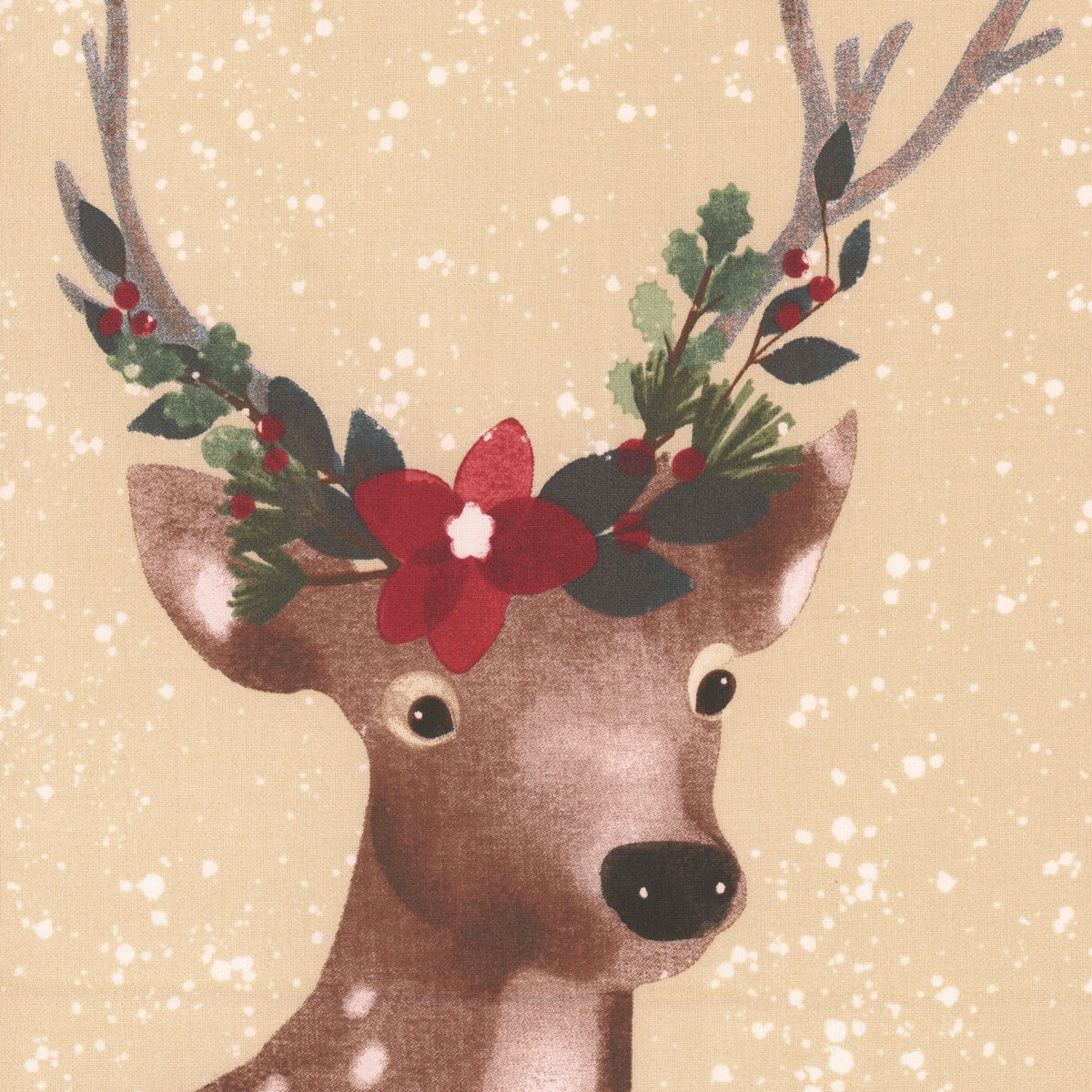 Christmas in the Country 22288 Panel by Elaine Kay for 3