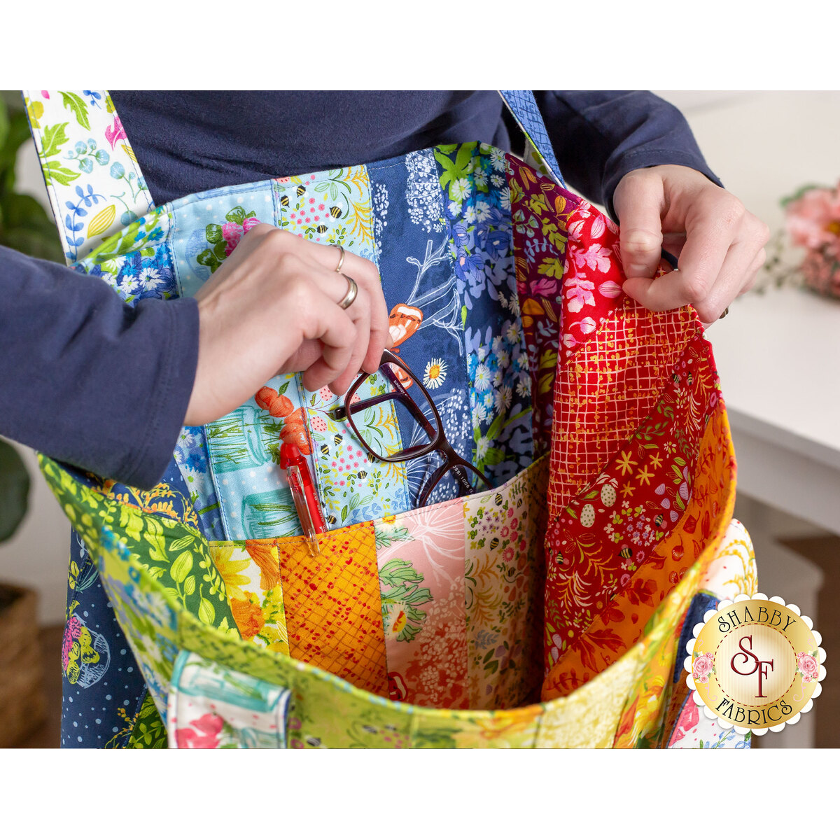 Jelly fija Roll Tote Bag Sewing