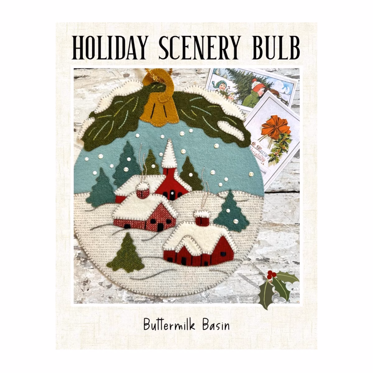 Holiday Scenery Bulb Pattern preload zoom image