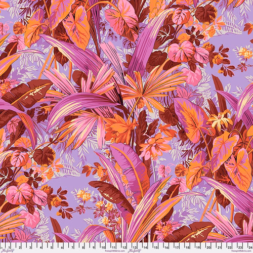 Kaffe Fassett Collective Classics Plus PWPJ126.RED Jungle - Red by FreeSpirit Fabrics preload zoom image