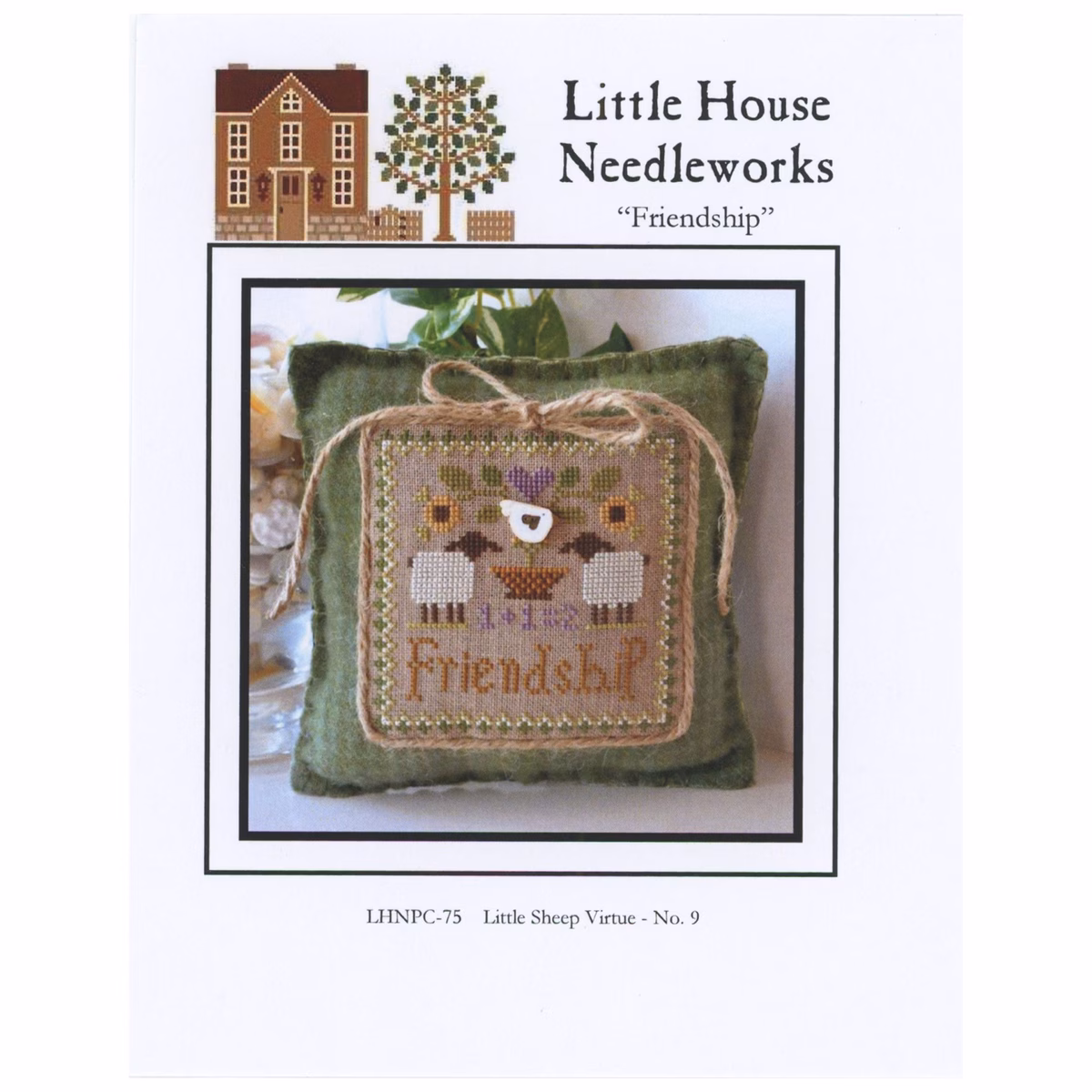 Little Sheep Virtue No. 9 - Friendship Cross Stitch Pattern preload zoom image