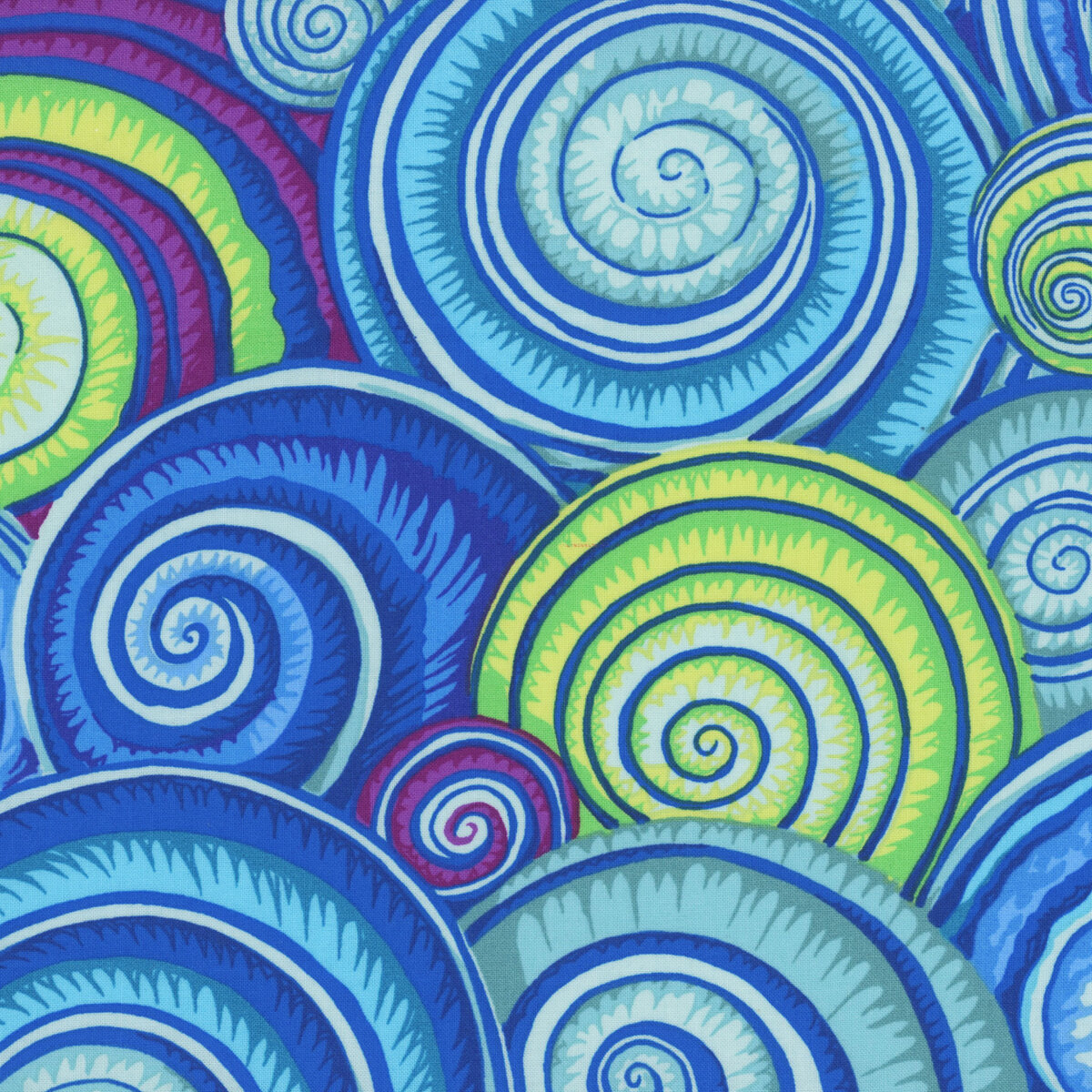 Kaffe Fassett Collective Classics Plus PWPJ073.BLUEX Spiral