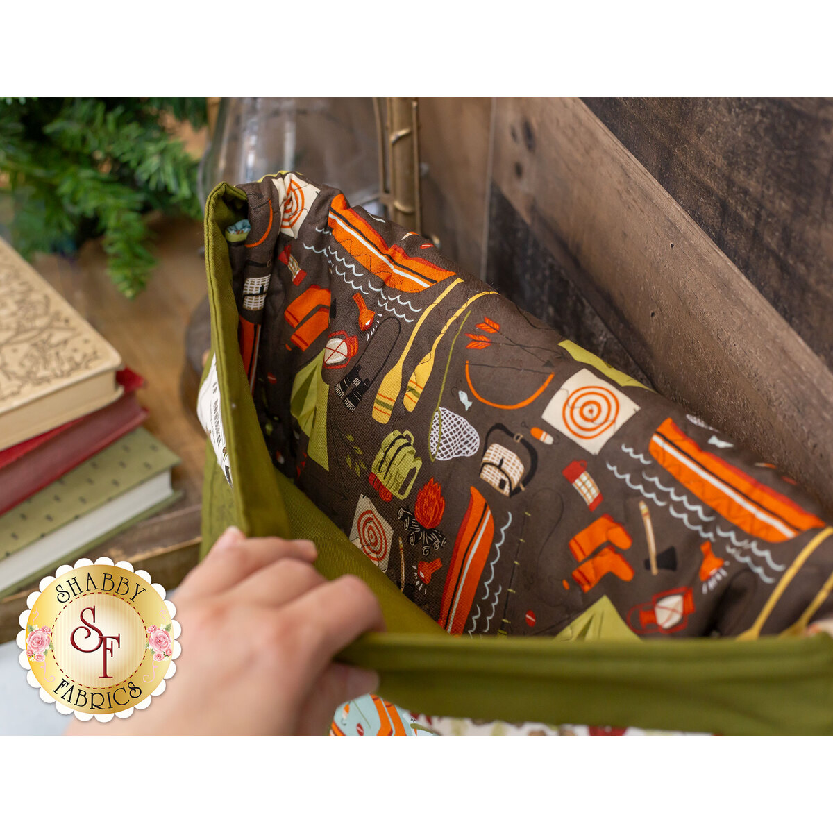 【KOOLOSET】Duck Down Quilting Goff Padding Quillow Kit - The Great Outdoors | Shabby Fabrics