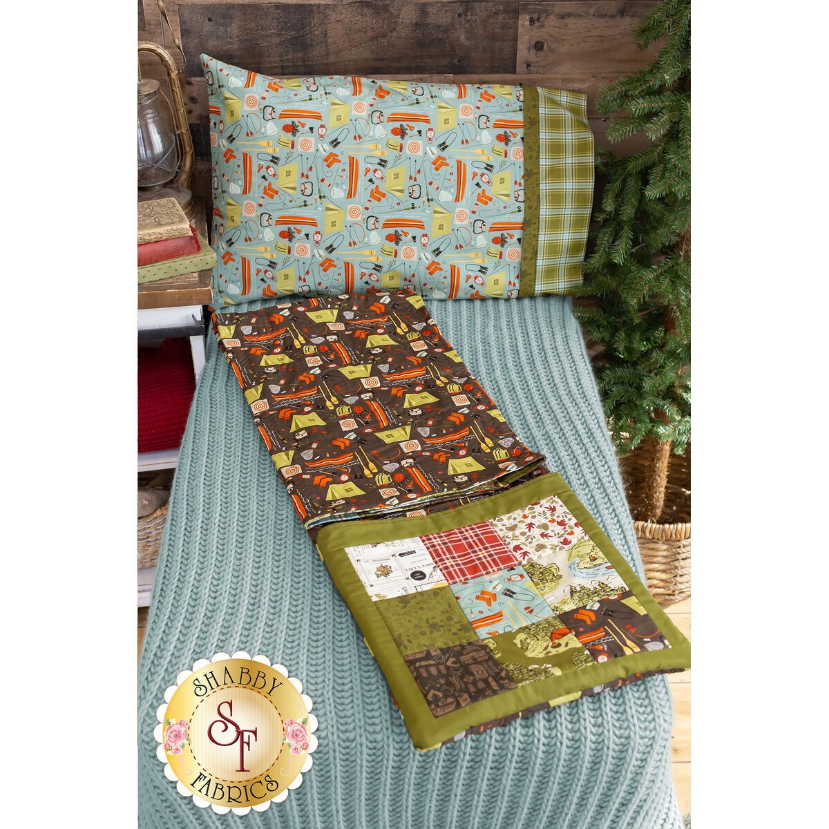 Boston themed deals Quillow Quilt Pillow