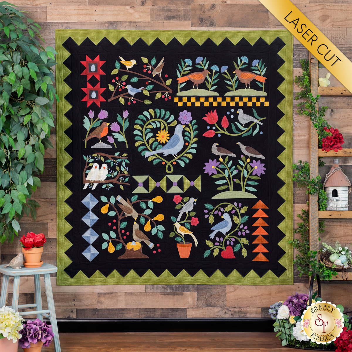  Aviary Quilt Kit - Laser Cut