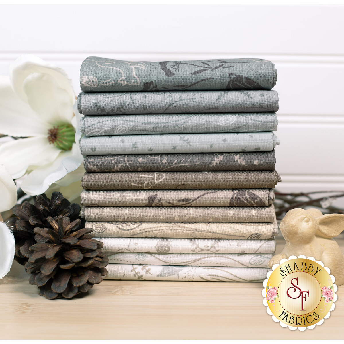 Forest Tales 12 FQ Set by Whistler Studios for Windham Fabrics