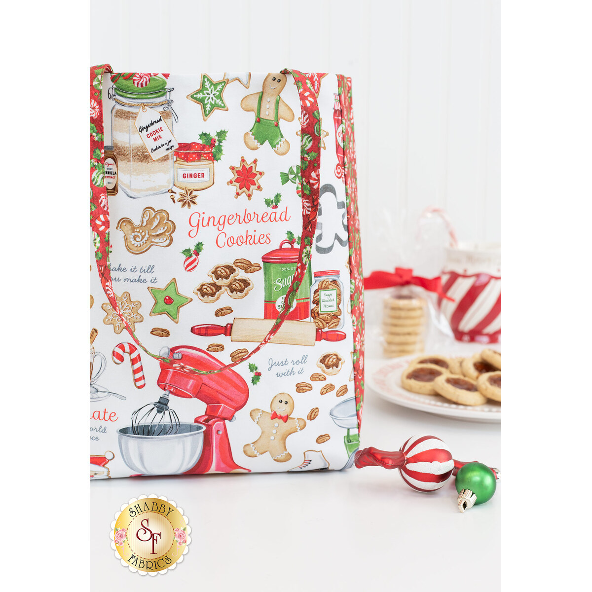 Holiday Gift Bags Kit Sugar Coated Makes Shabby Fabrics