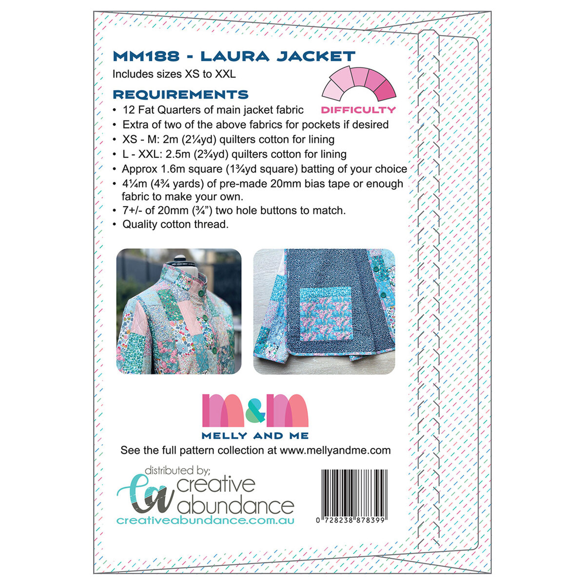 Laura Jacket Pattern | Shabby Fabrics