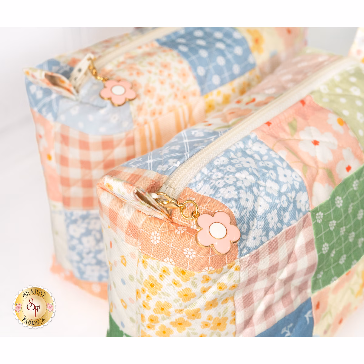   Mini-Charm Bag Kit - Cottage Charm - Makes 2 preload zoom image