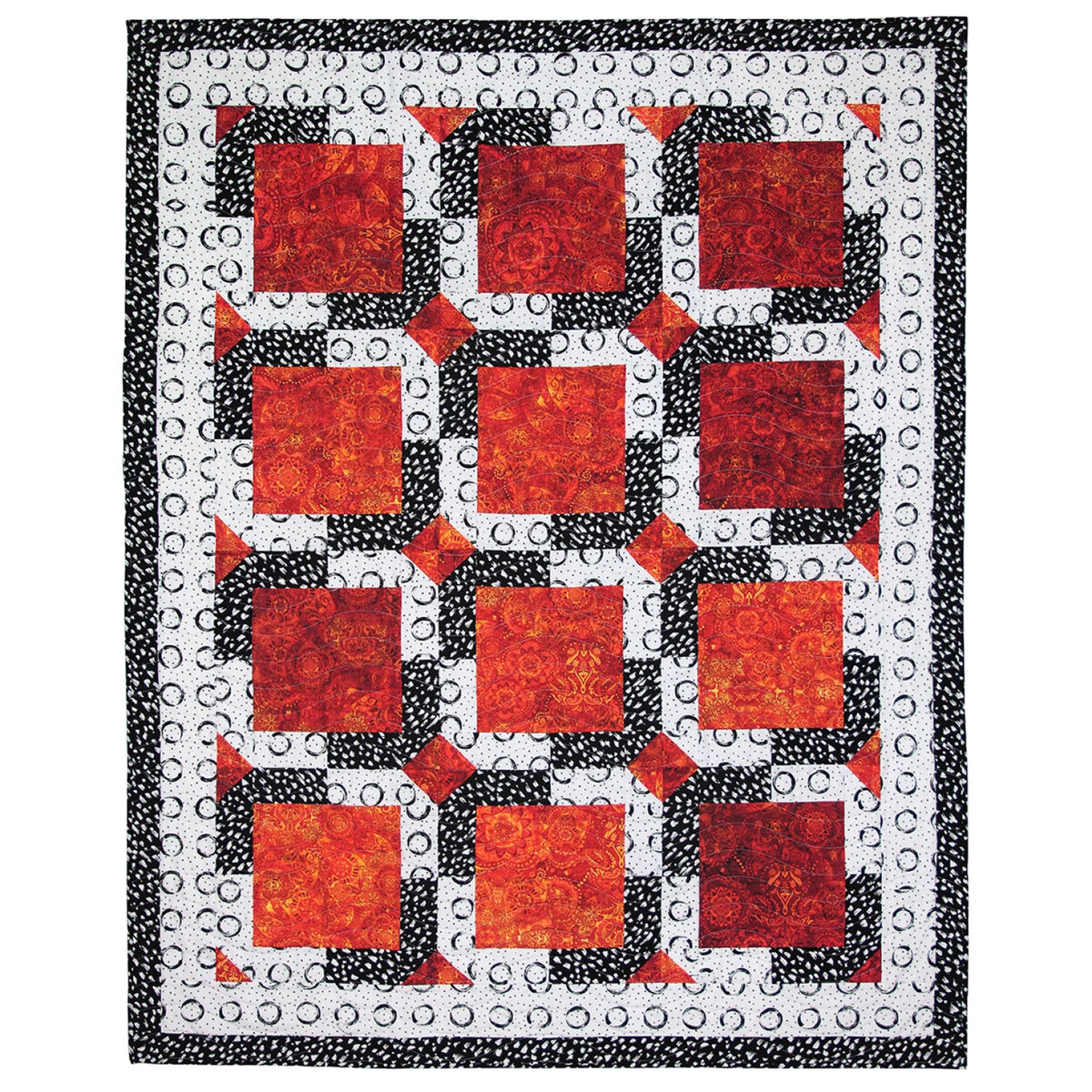 The Magic of 3-Yard Quilts Book by Fabric Cafe | Shabby Fabrics