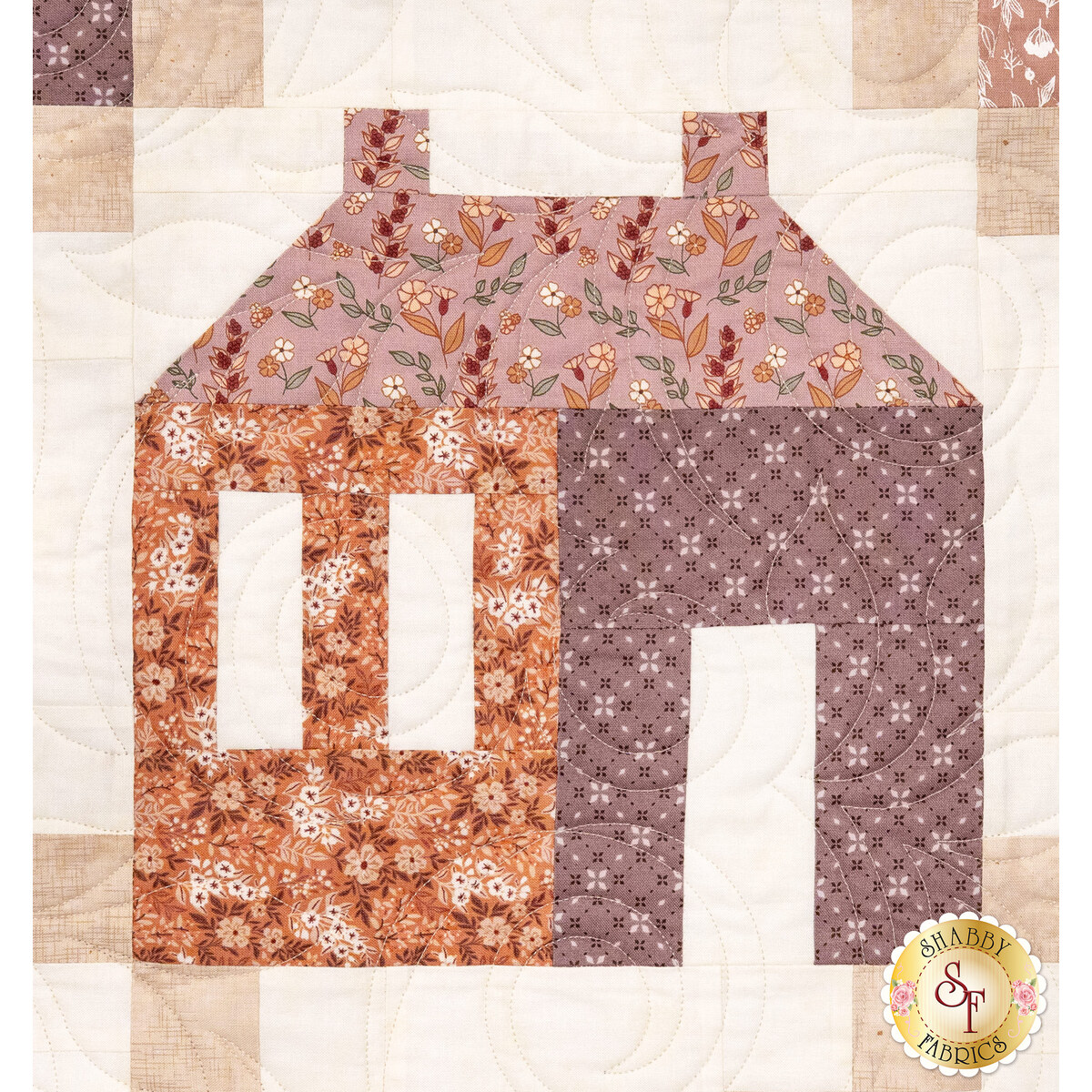 Kit De Couette Patchwork Shabby Fabrics Country Cottages - Neuf