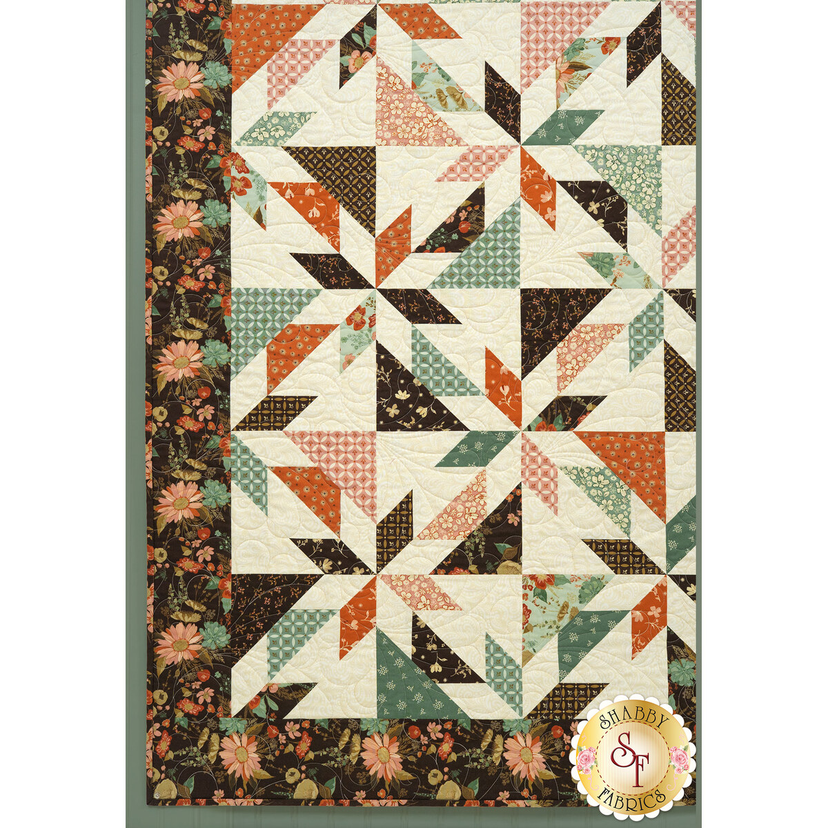 Playing Favorites Quilt Kit - Morning Latte | Shabby Fabrics
