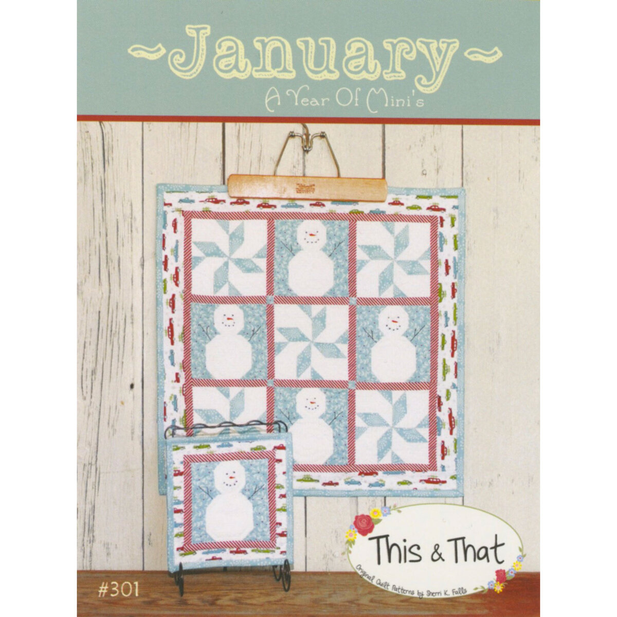 A Year of Mini's Pattern - January | Shabby Fabrics
