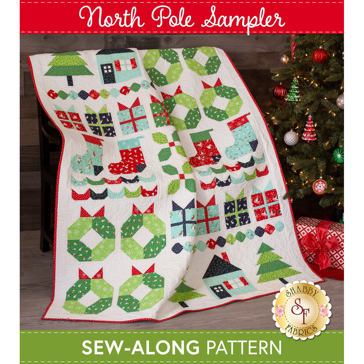 North Pole Sampler - Sew Along Pattern