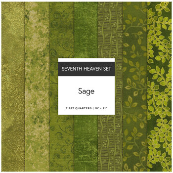 Seventh Heaven  7 FQ Set - Sage, Image